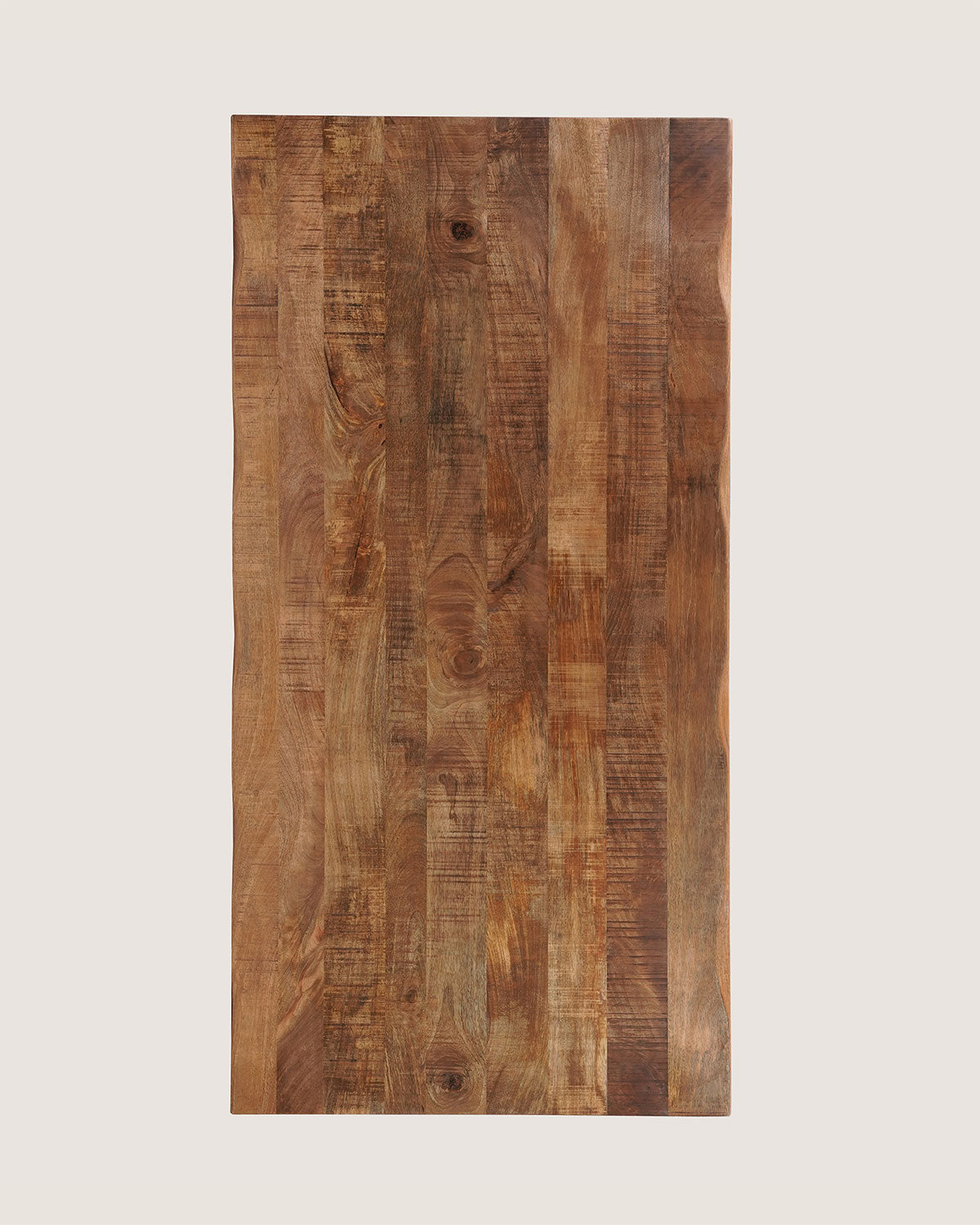 Eettafel Zoe Rustic met X-poten - Natuurlijke rand