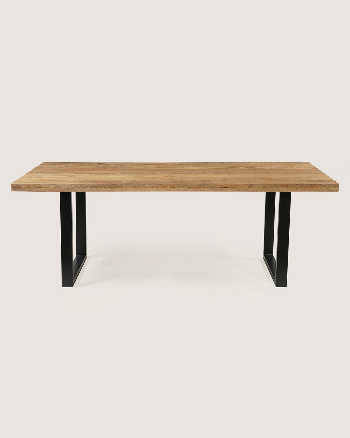 Eettafel Lina Natural with U Leg - Rectangular | 160 cm