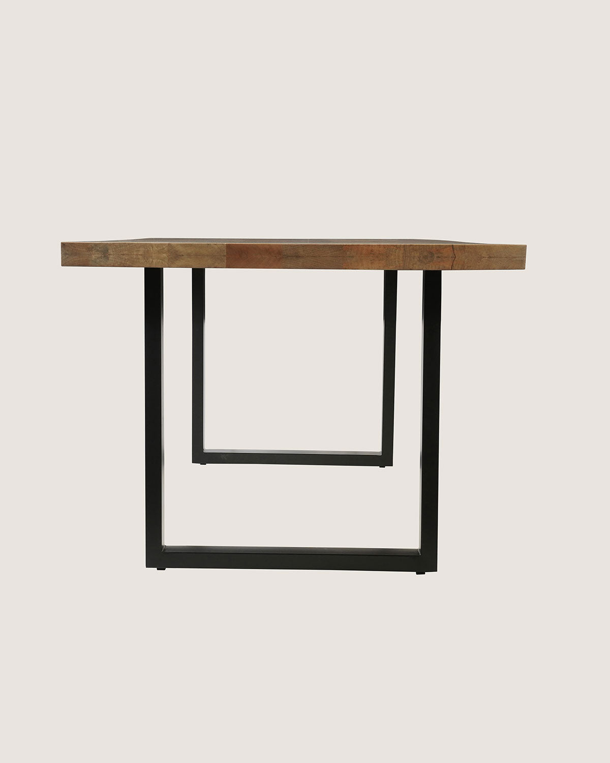 Eettafel Lina Natural with U Leg - Rectangular | 160 cm