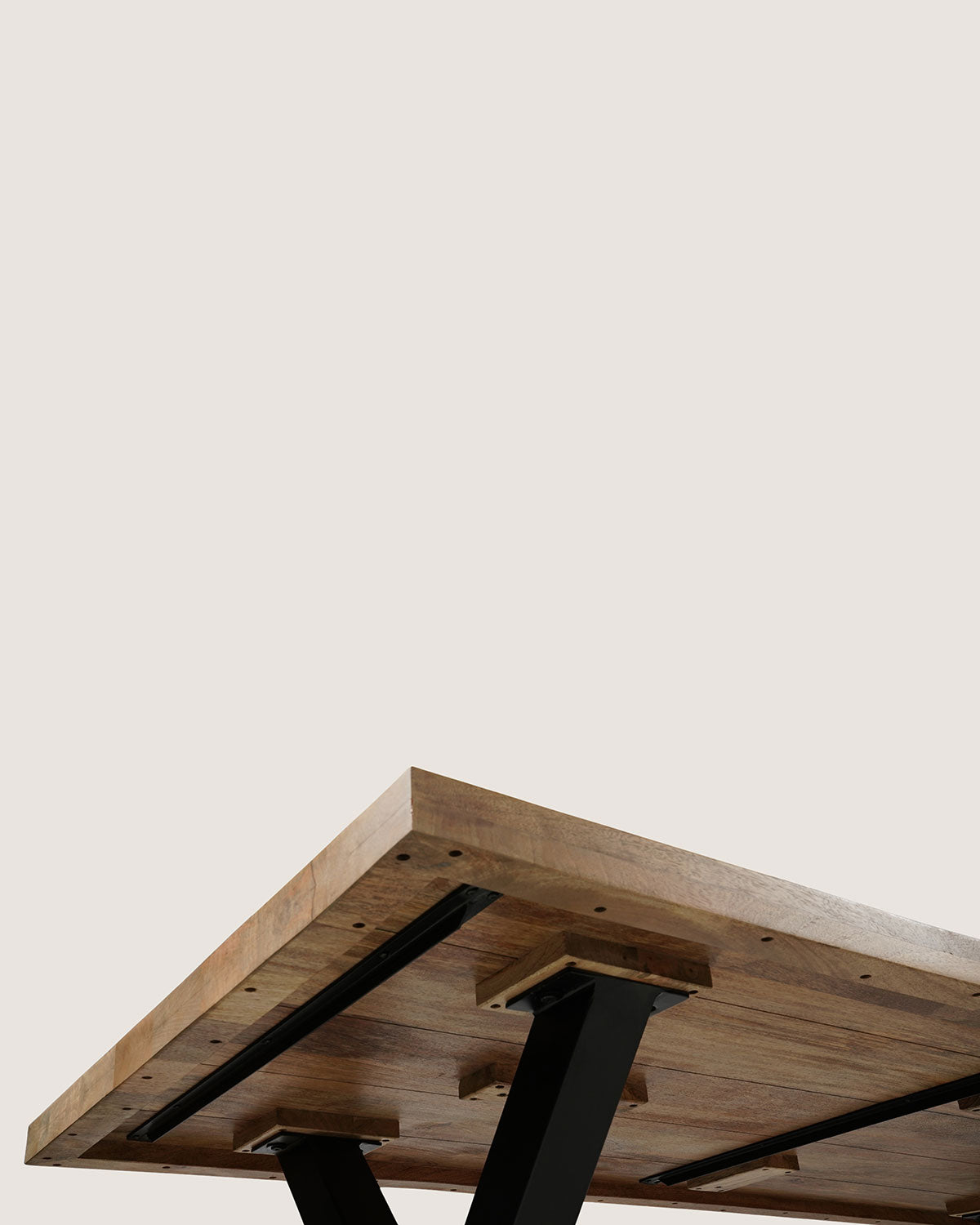 Eettafel Lina Natural with X Leg - Rectangular | 160 cm