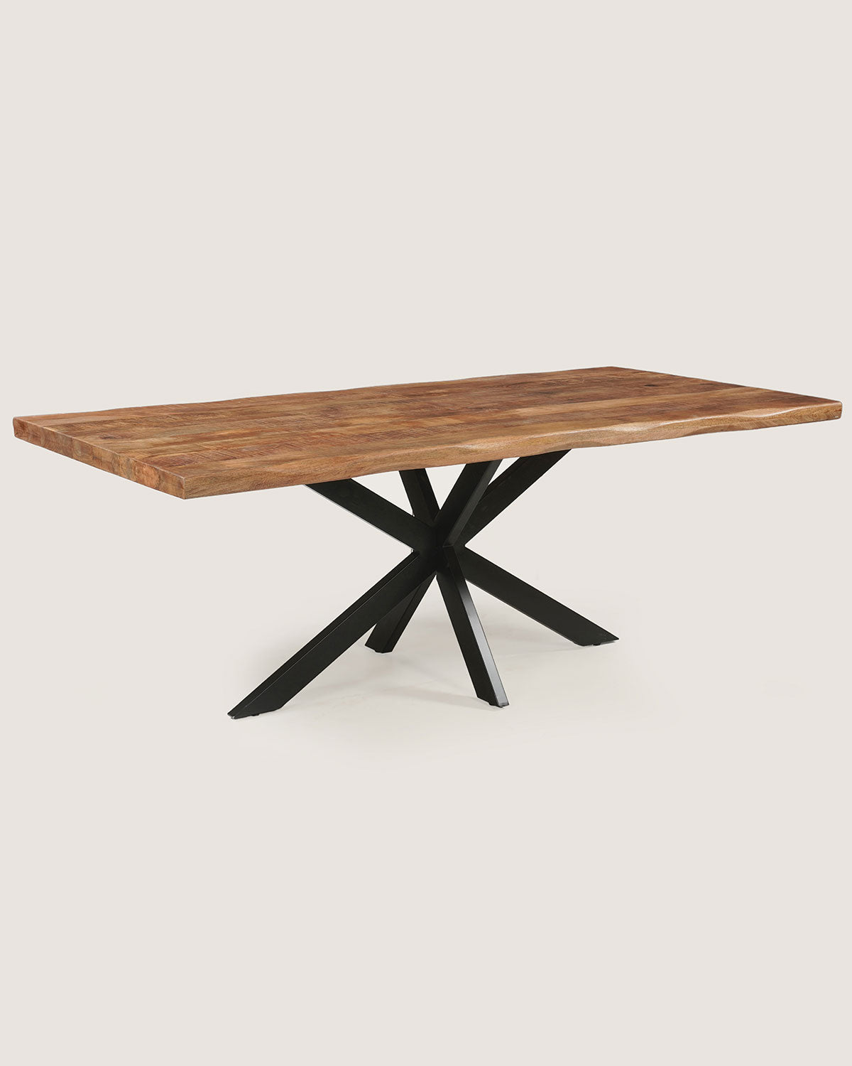 Eettafel Zoe Rustic with Matrix Leg - Live Edge | 140 cm