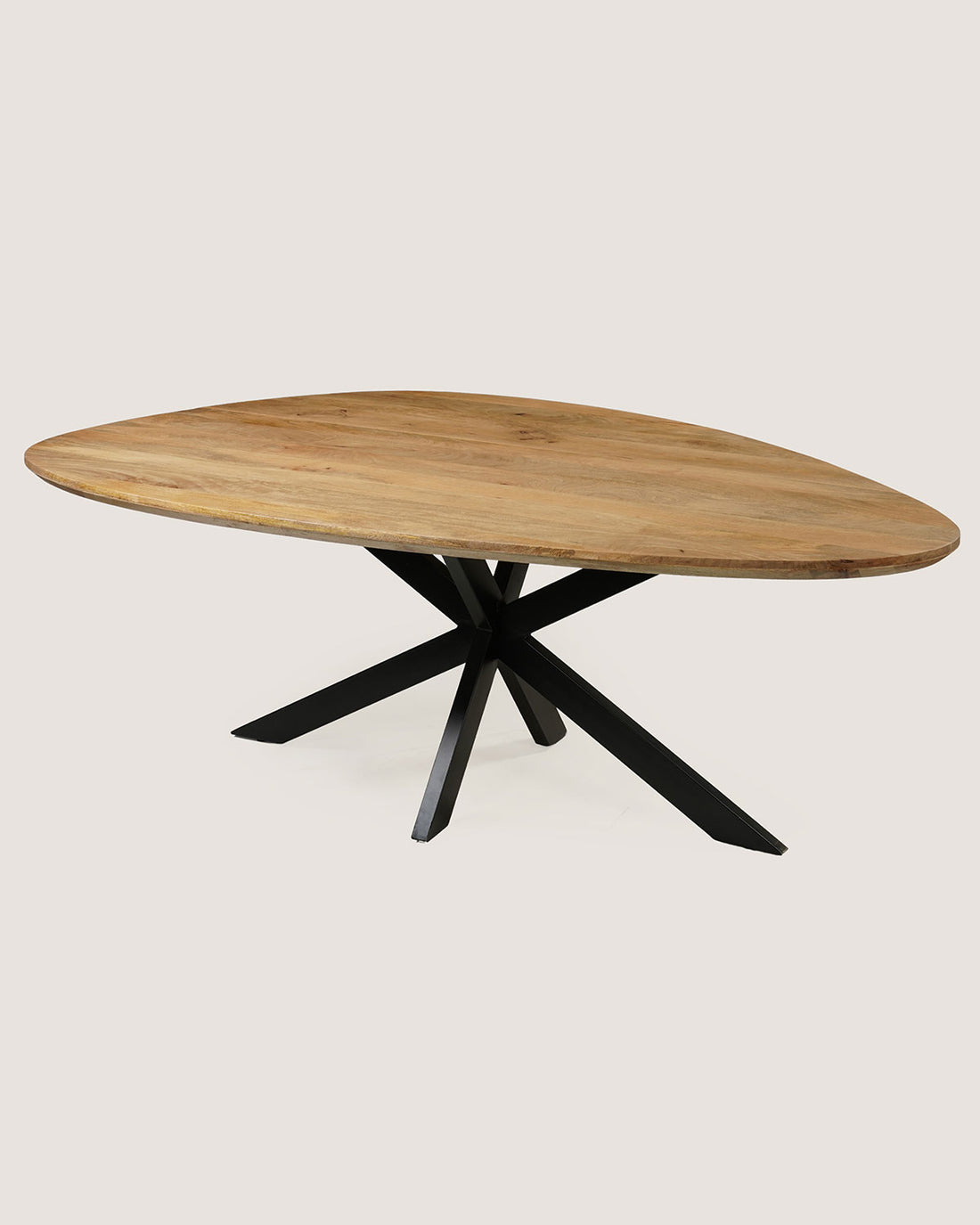 Eettafel Vera Natural with Matrix Leg - Organic | 160 cm