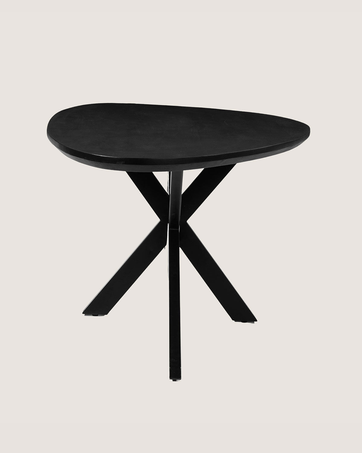 Eettafel Vera Black with Matrix Leg - Organic | 160 cm