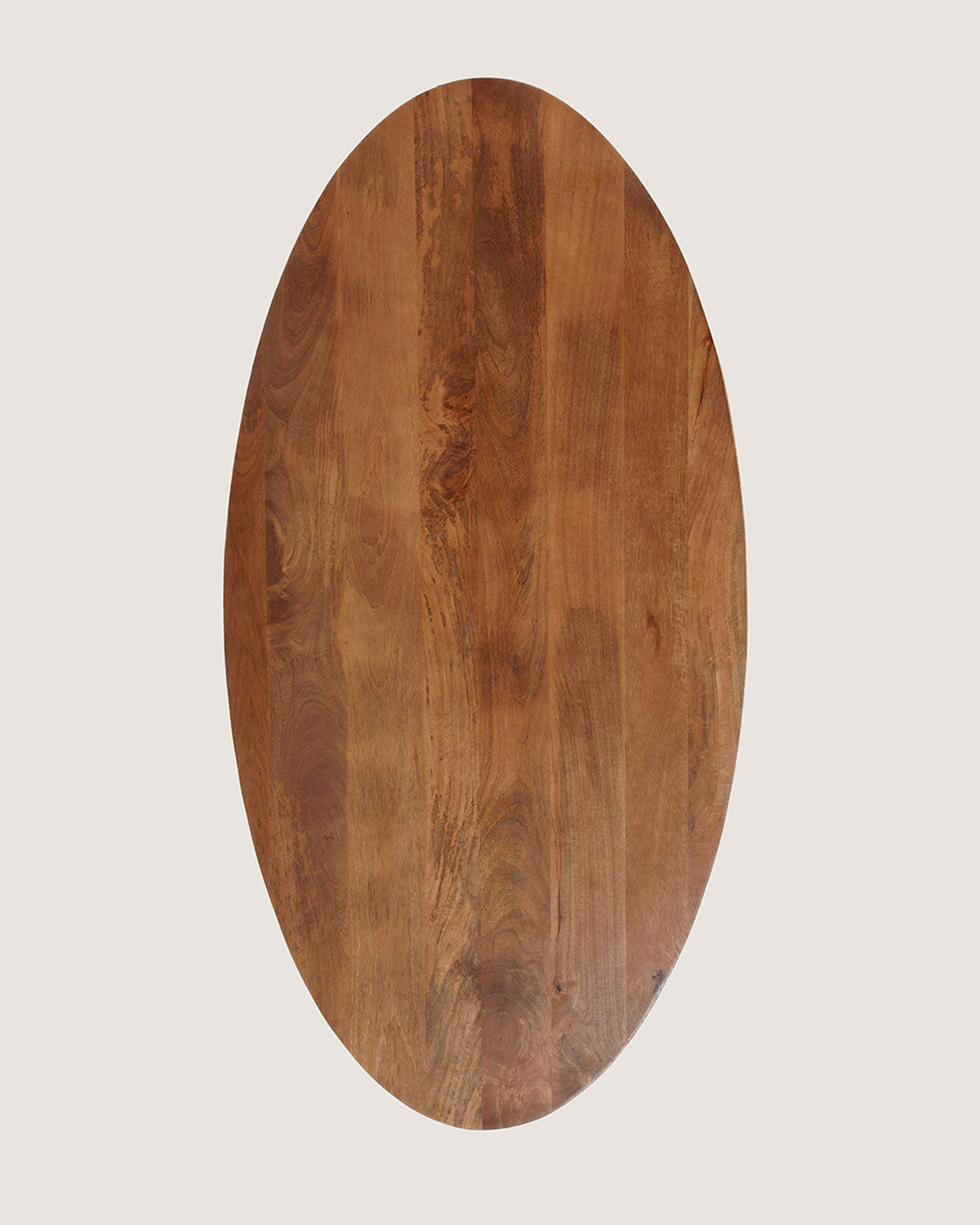 Eettafel Lotte Brown with  Wooden Matrix  Leg - Oval | 140 cm