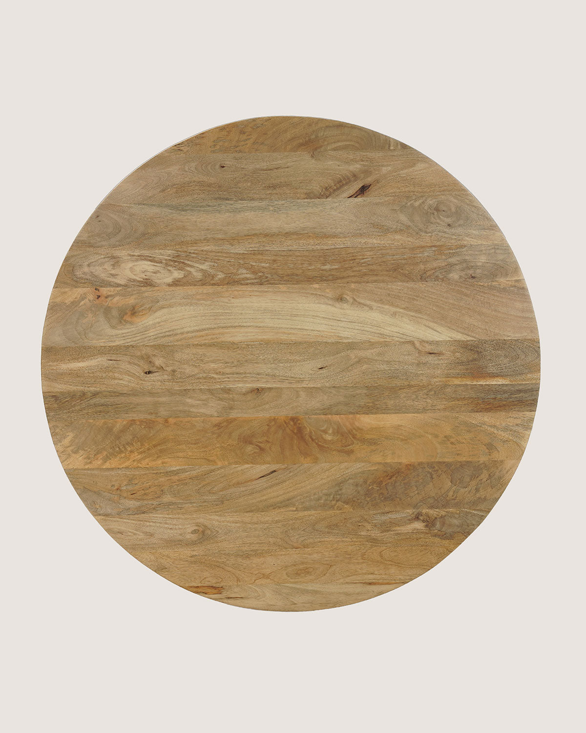 Eettafel Tessa Natural  with Wooden Matrix Legs- Round