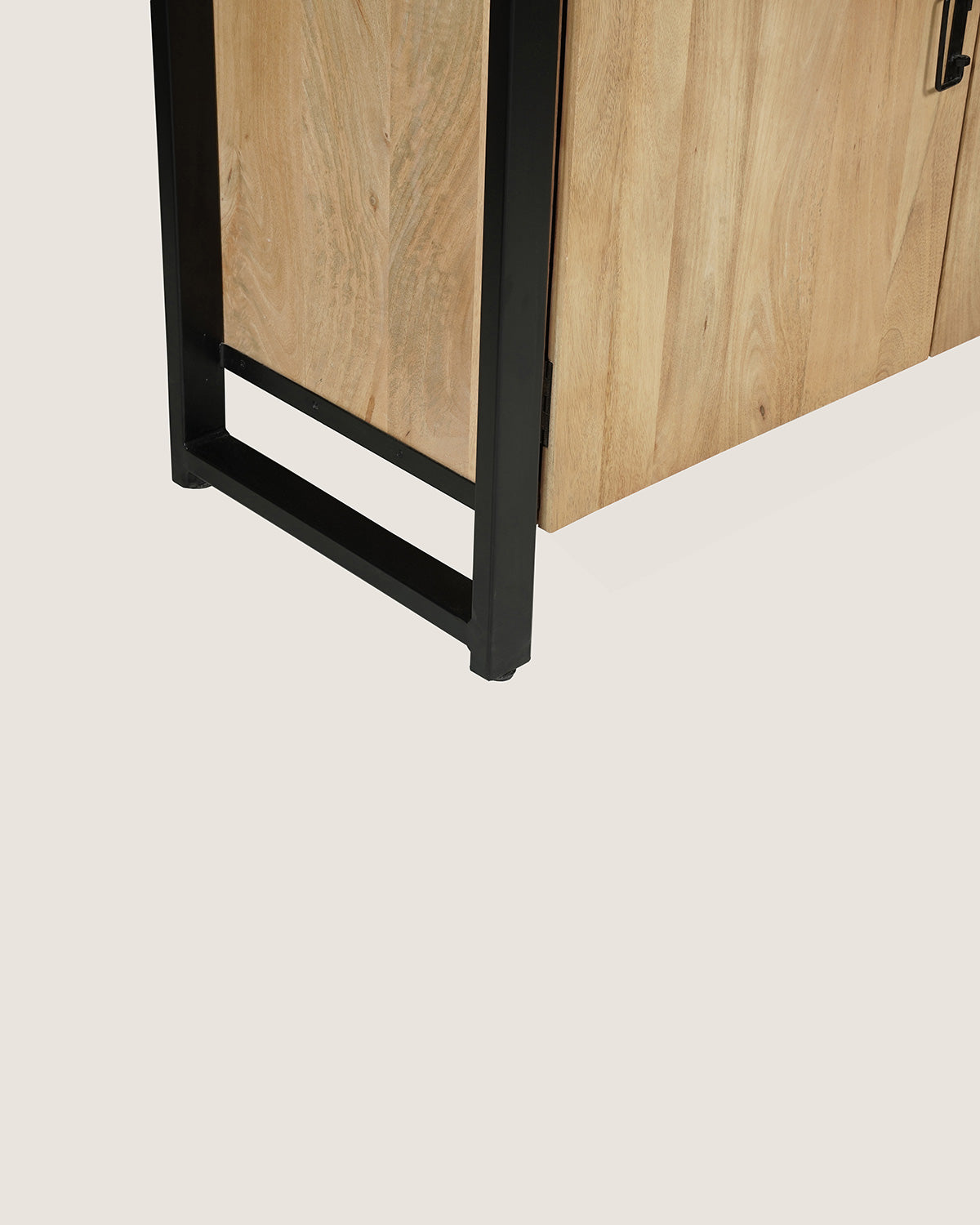 Vitrinekast Rio Natural | 115 cm