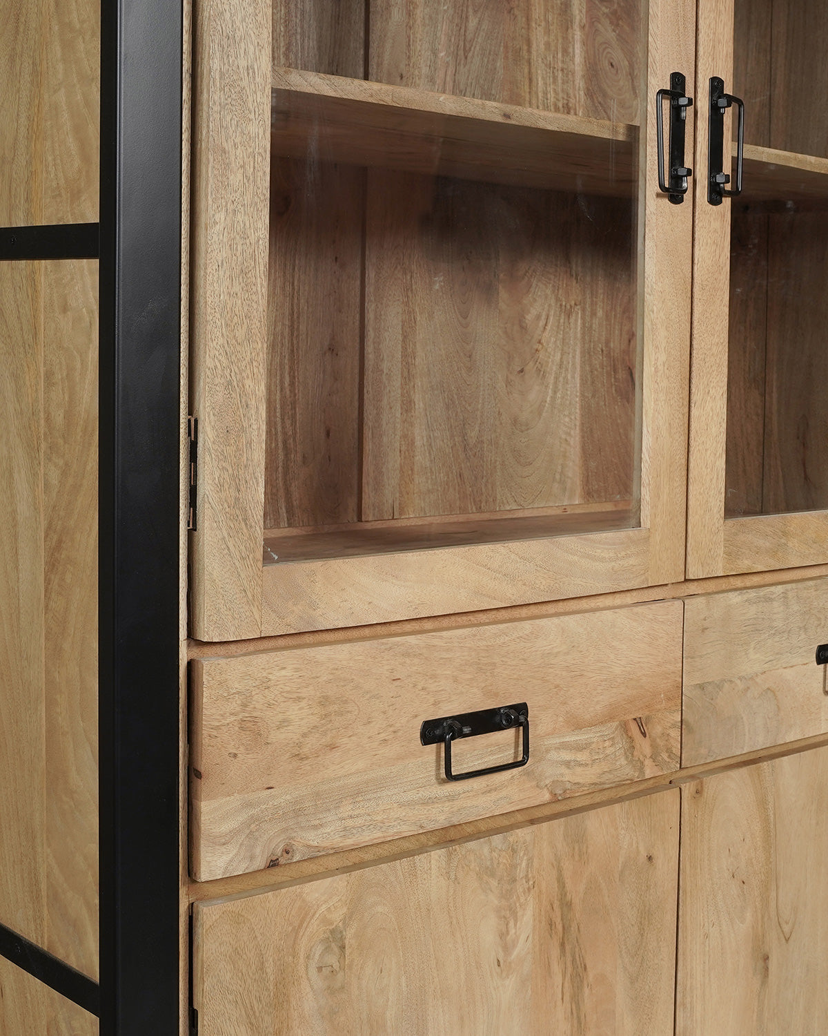 Vitrinekast Rio Natural | 115 cm