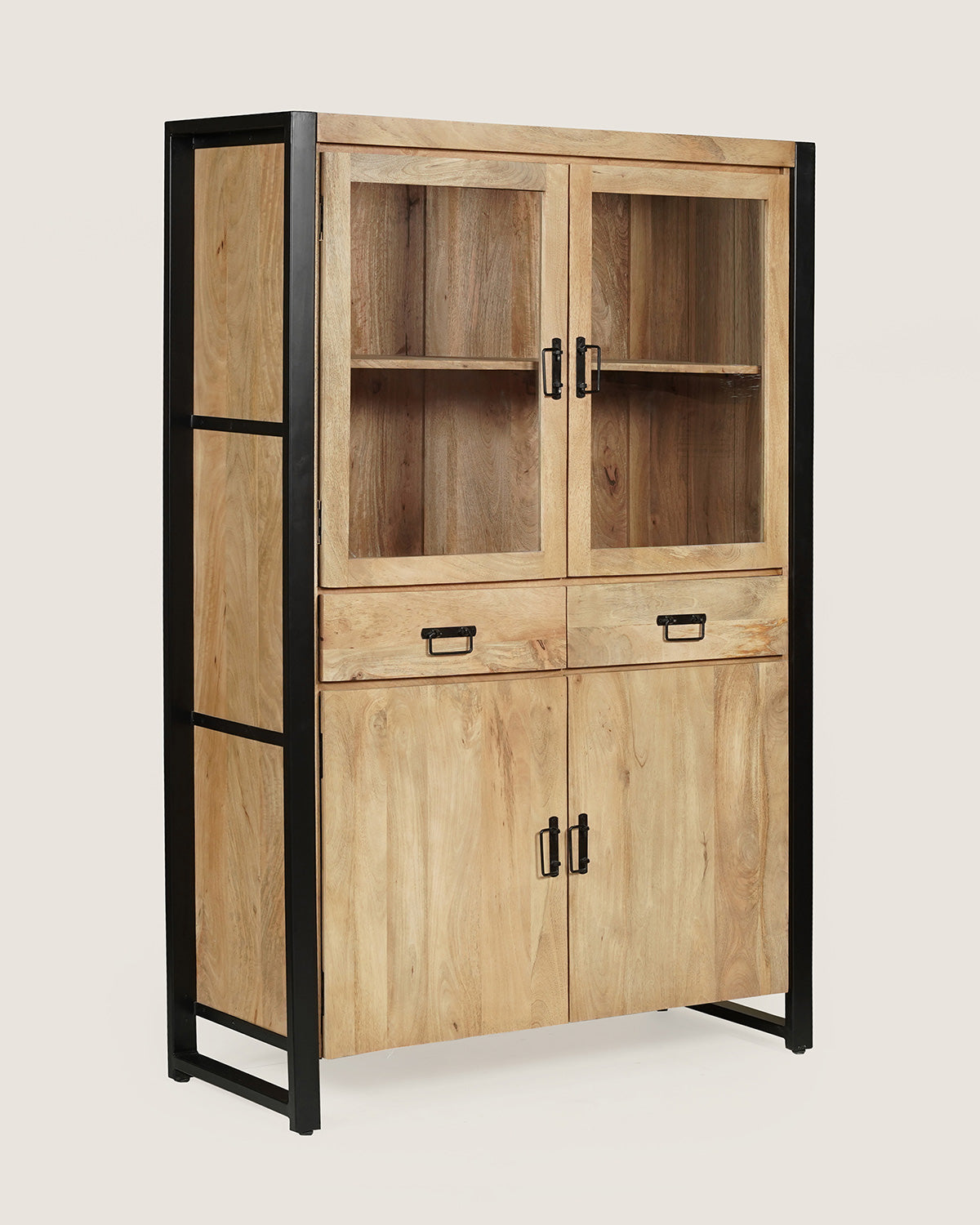 Vitrinekast Rio Natural | 115 cm