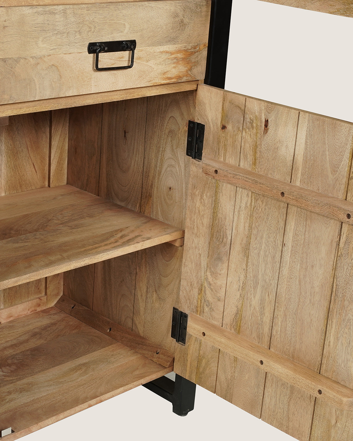 Vitrinekast Rio Natural | 115 cm