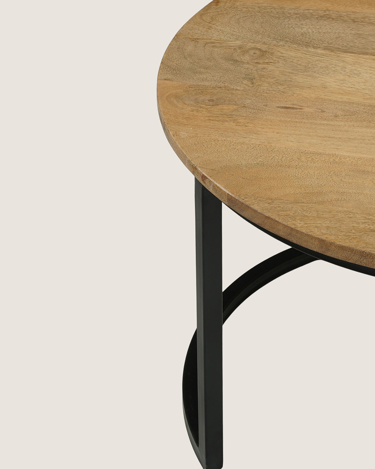 Salontafel Monica Natural - Round | Set van 3