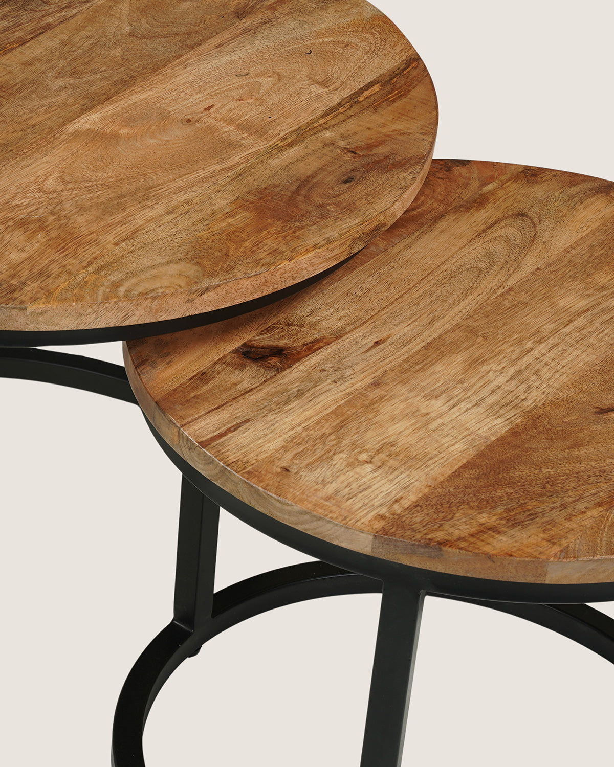 Salontafel Silas Rustic - Round | Set van 2