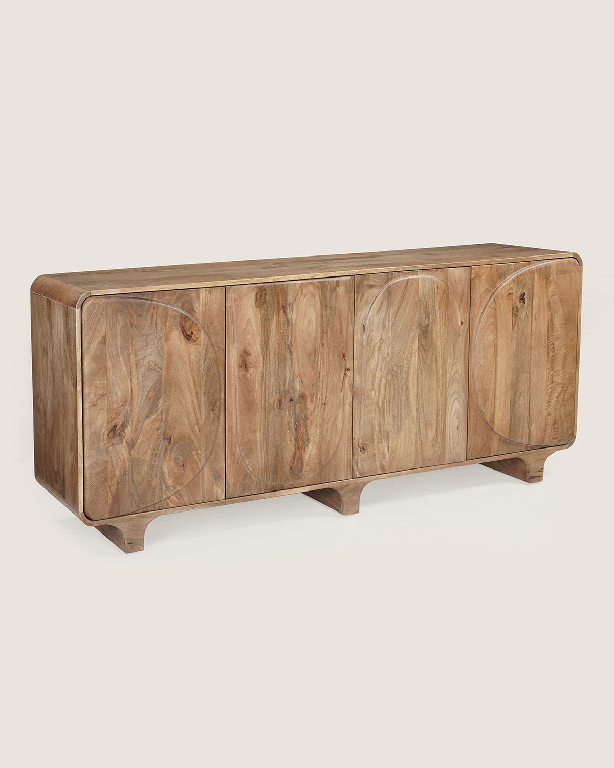 Dressoir Niva Bruin - 4 Deurs | 200 cm