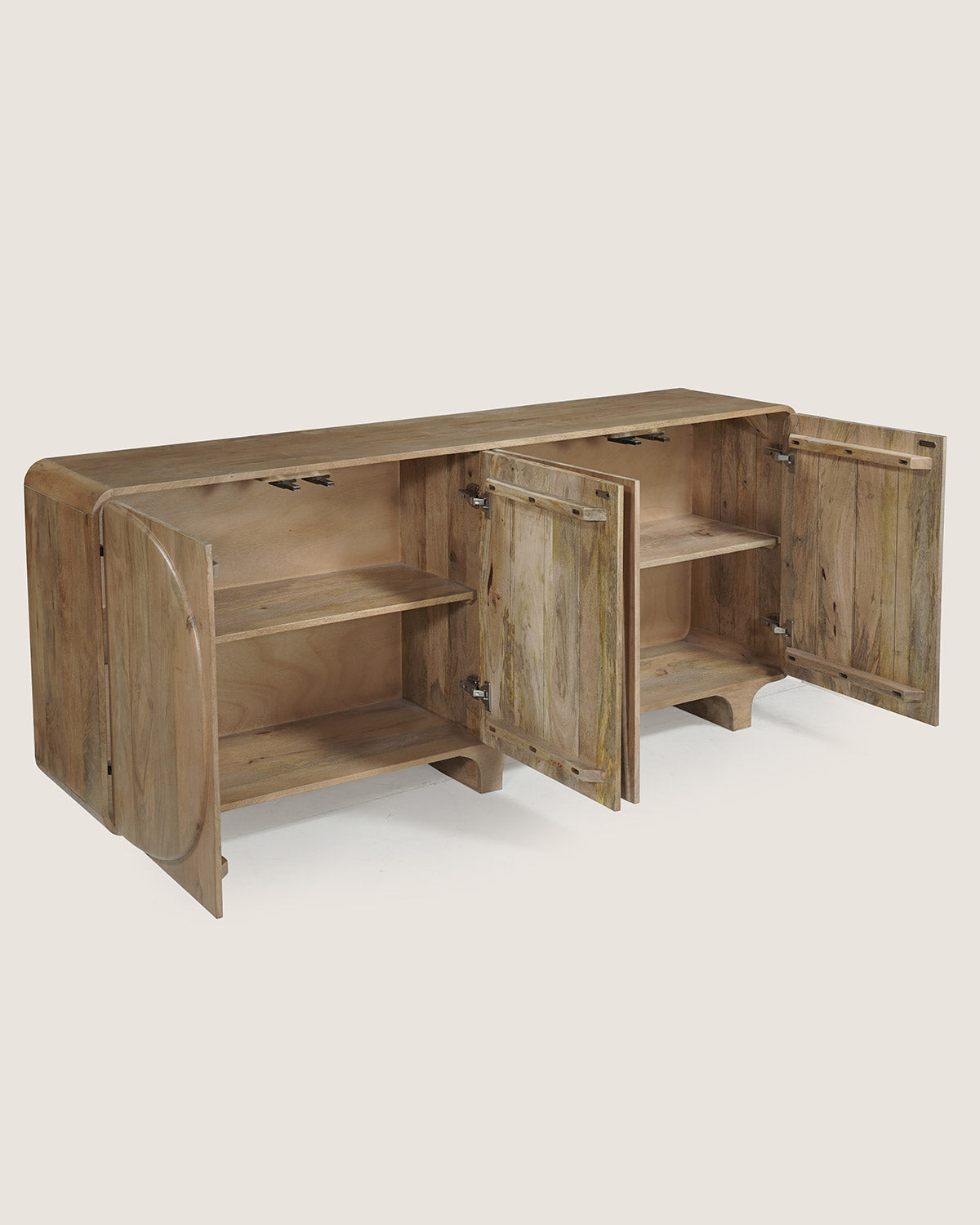 Dressoir Niva Natural - 4 Deurs | 200 cm