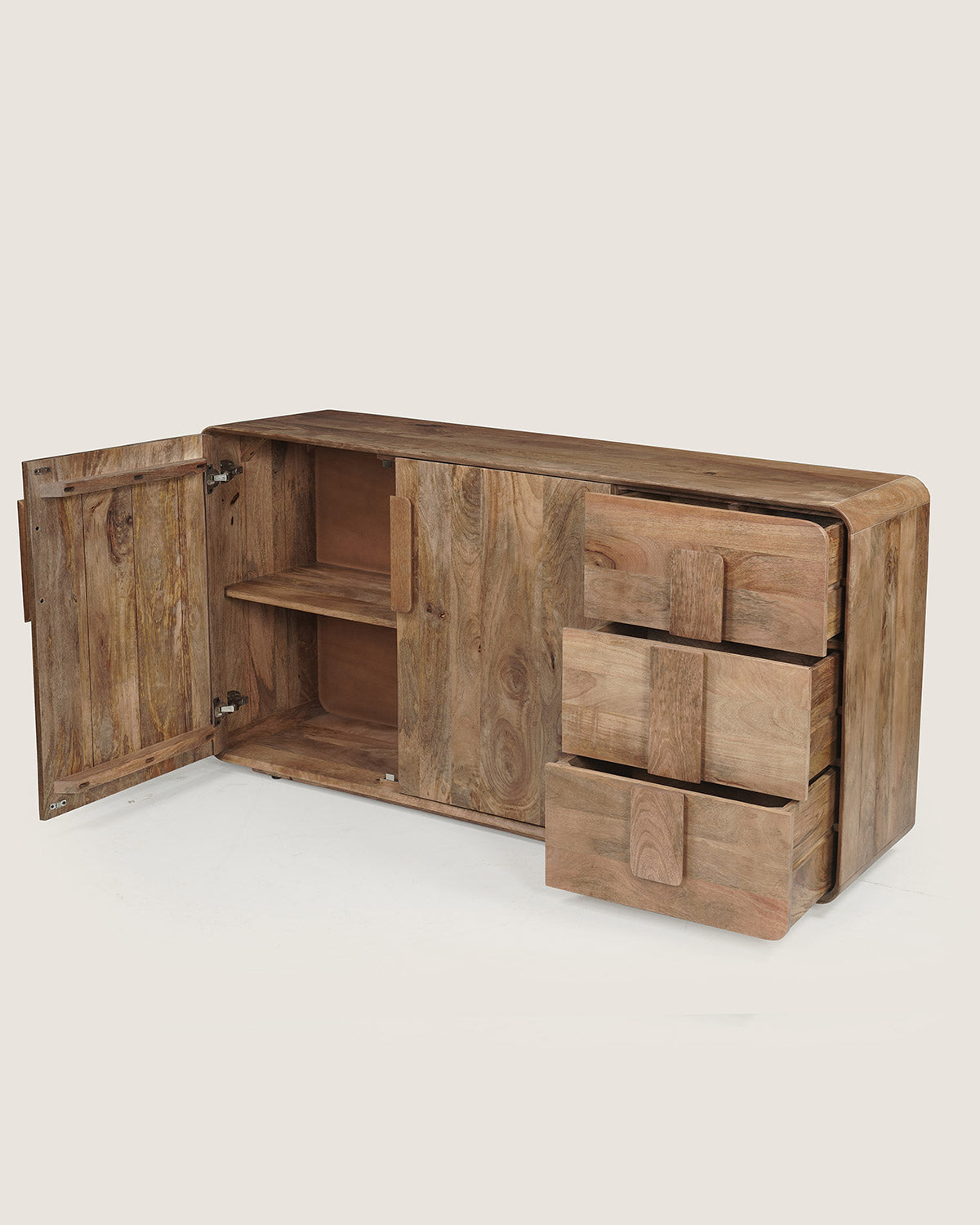 Dressoir Sophie Brown - 2 Deurs 3 lades | 160 cm