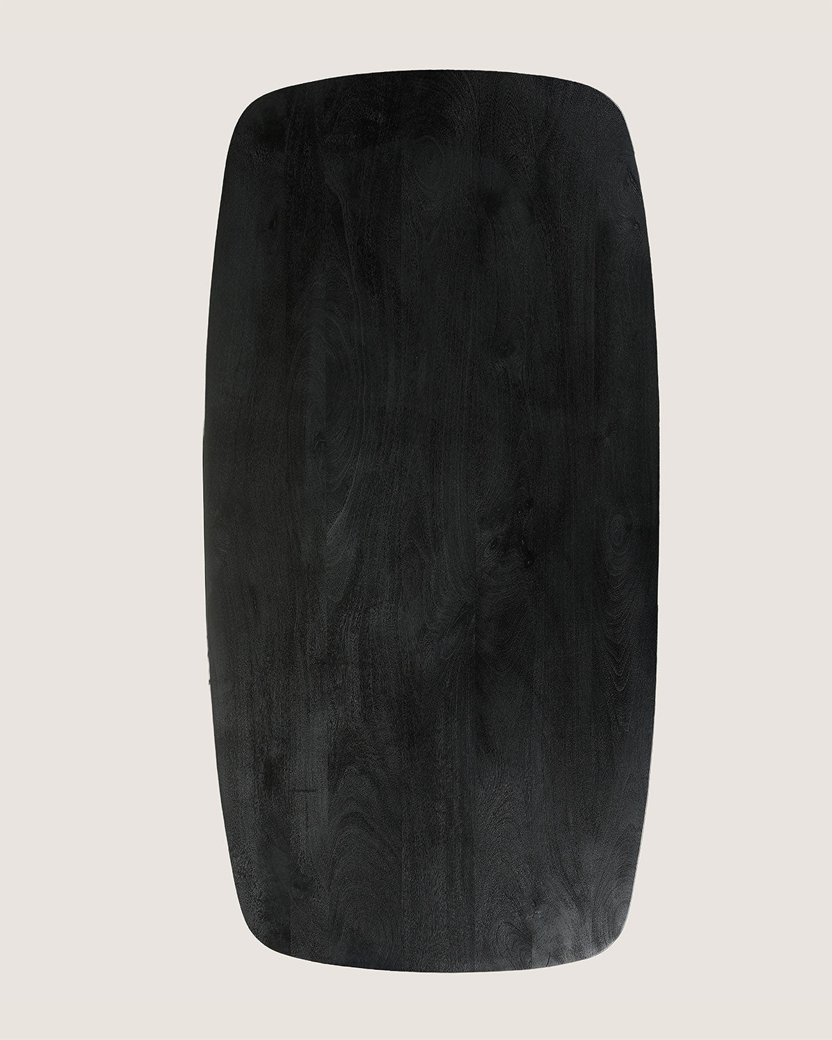 Eettafel Fynn Zwart met Matrix Poten - Deens Ovaal