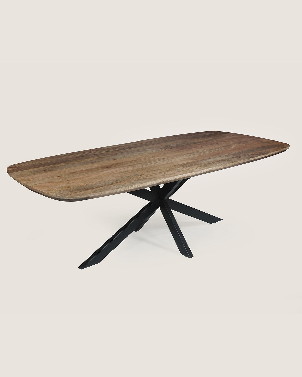 Eettafel Fynn Brown met Matrix-poten - Deens ovaal