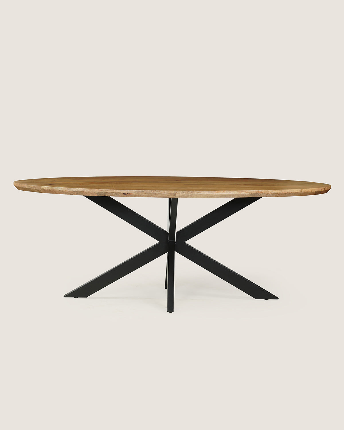 Eettafel Lotte Natural with Matrix Leg - Oval | 140 cm