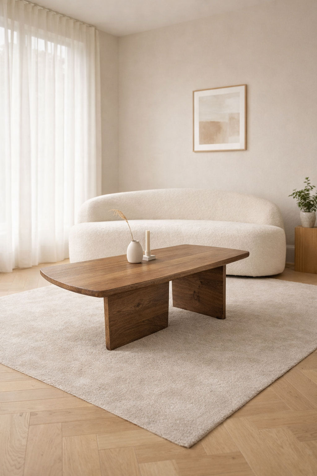 Salontafel Amaya Brown - Danish Oval