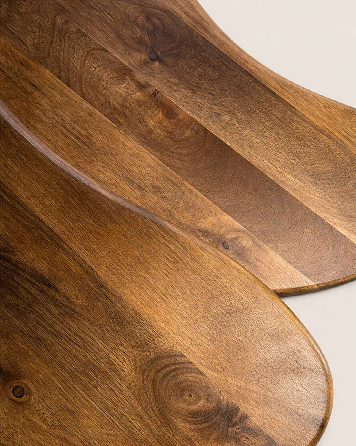 Salontafel Flora Brown - Organic | Set Van 2