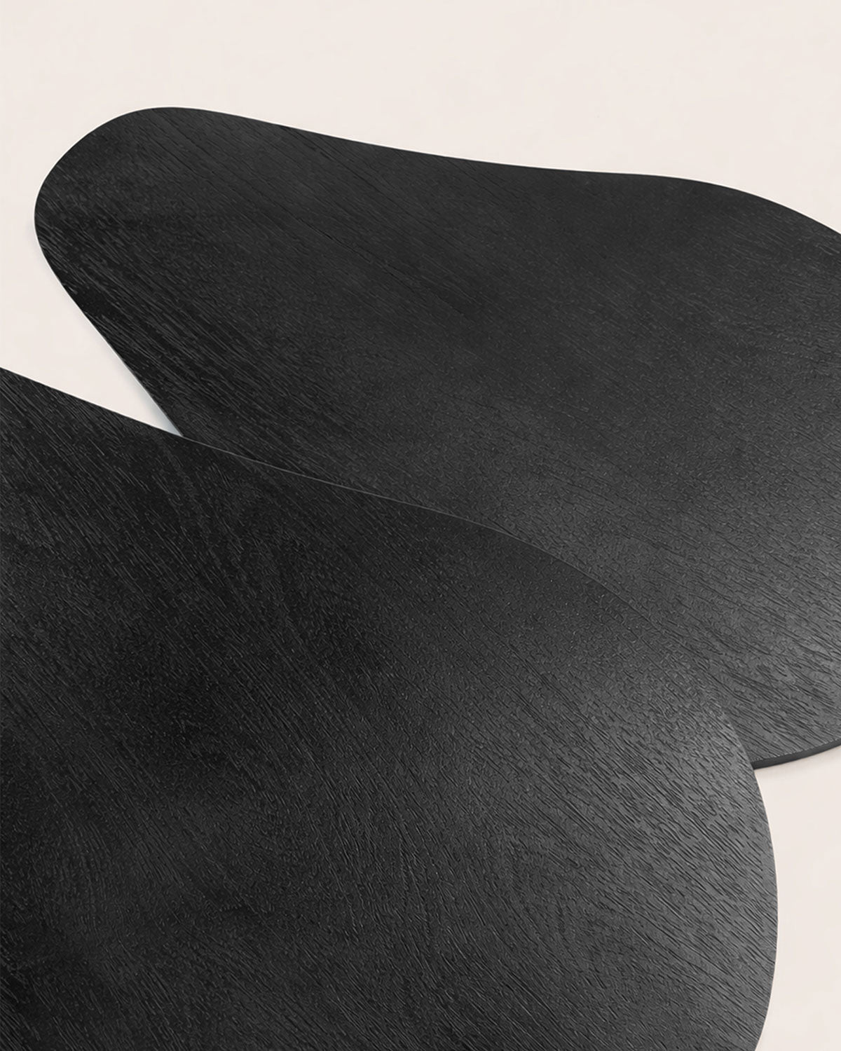 Salontafel Henk Black - Organic | Set Van 2