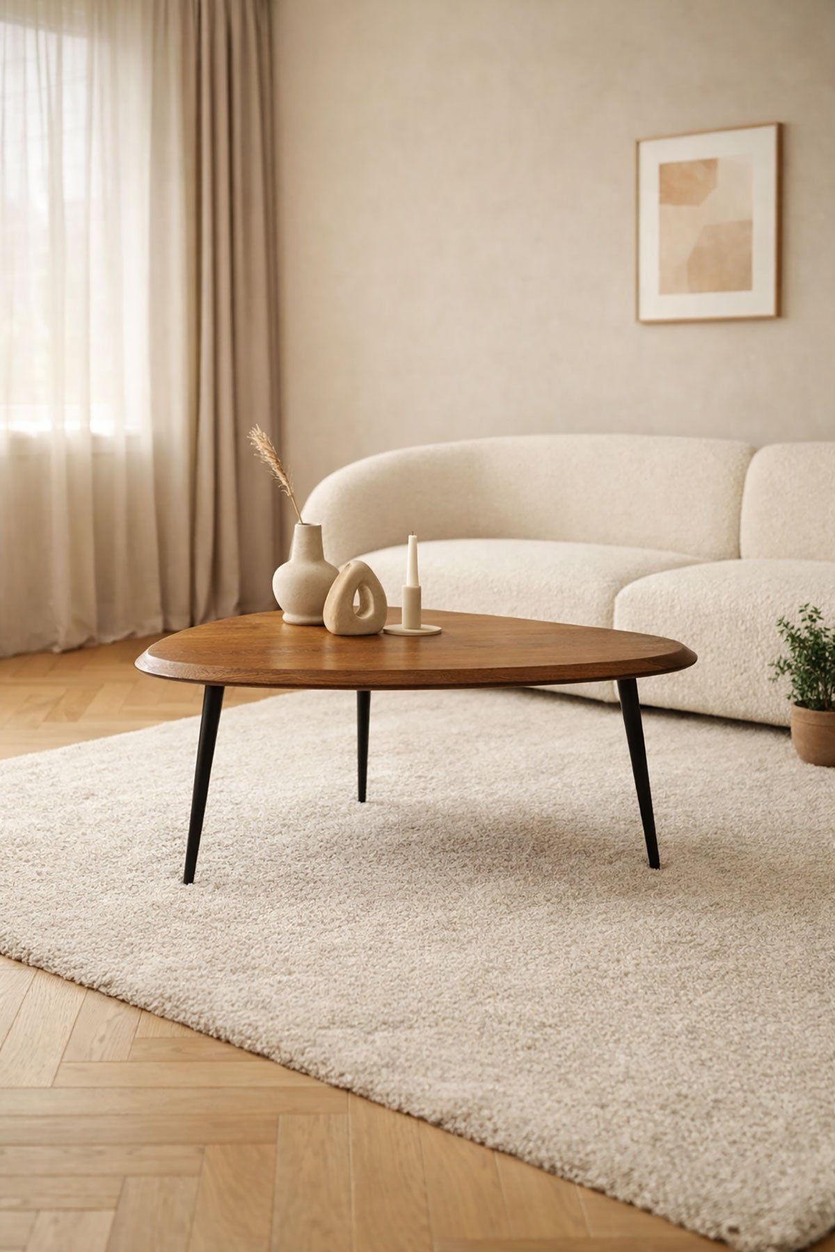 Salontafel Jules Brown - Organic