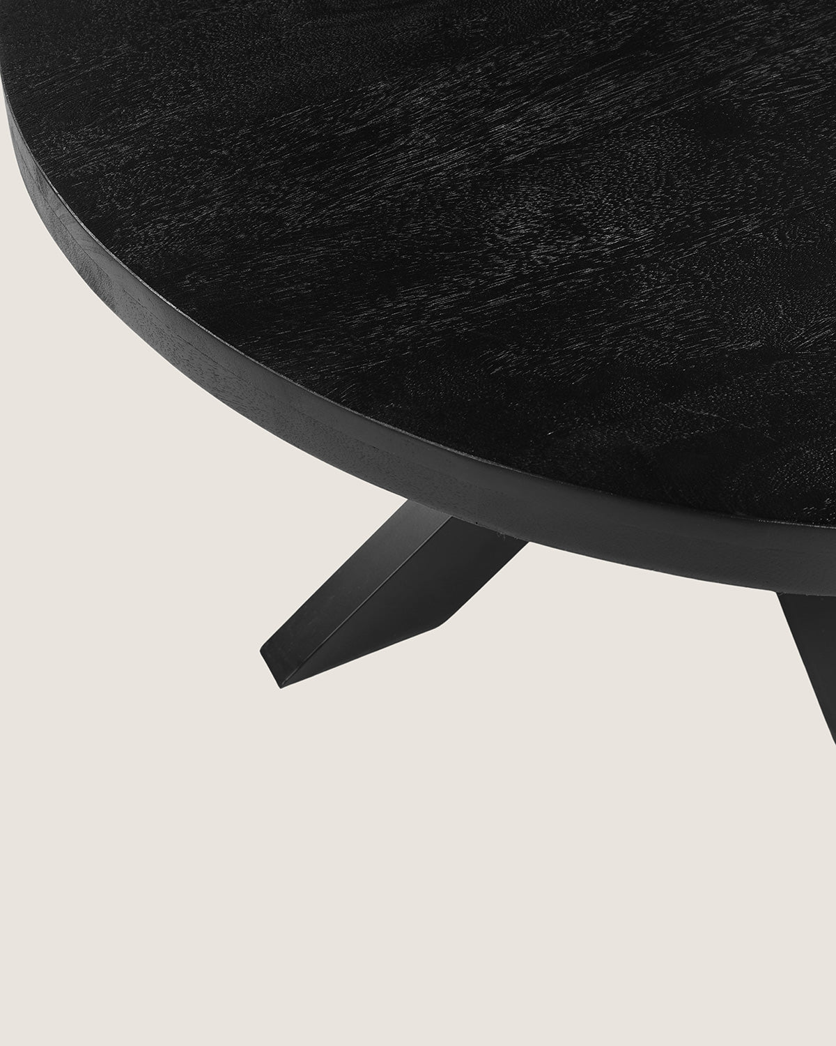 Salontafel Luca Black - Round
