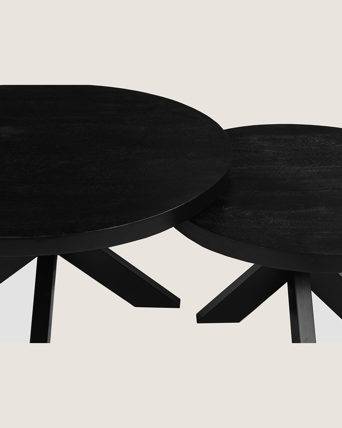 Salontafel Luca Black - Round