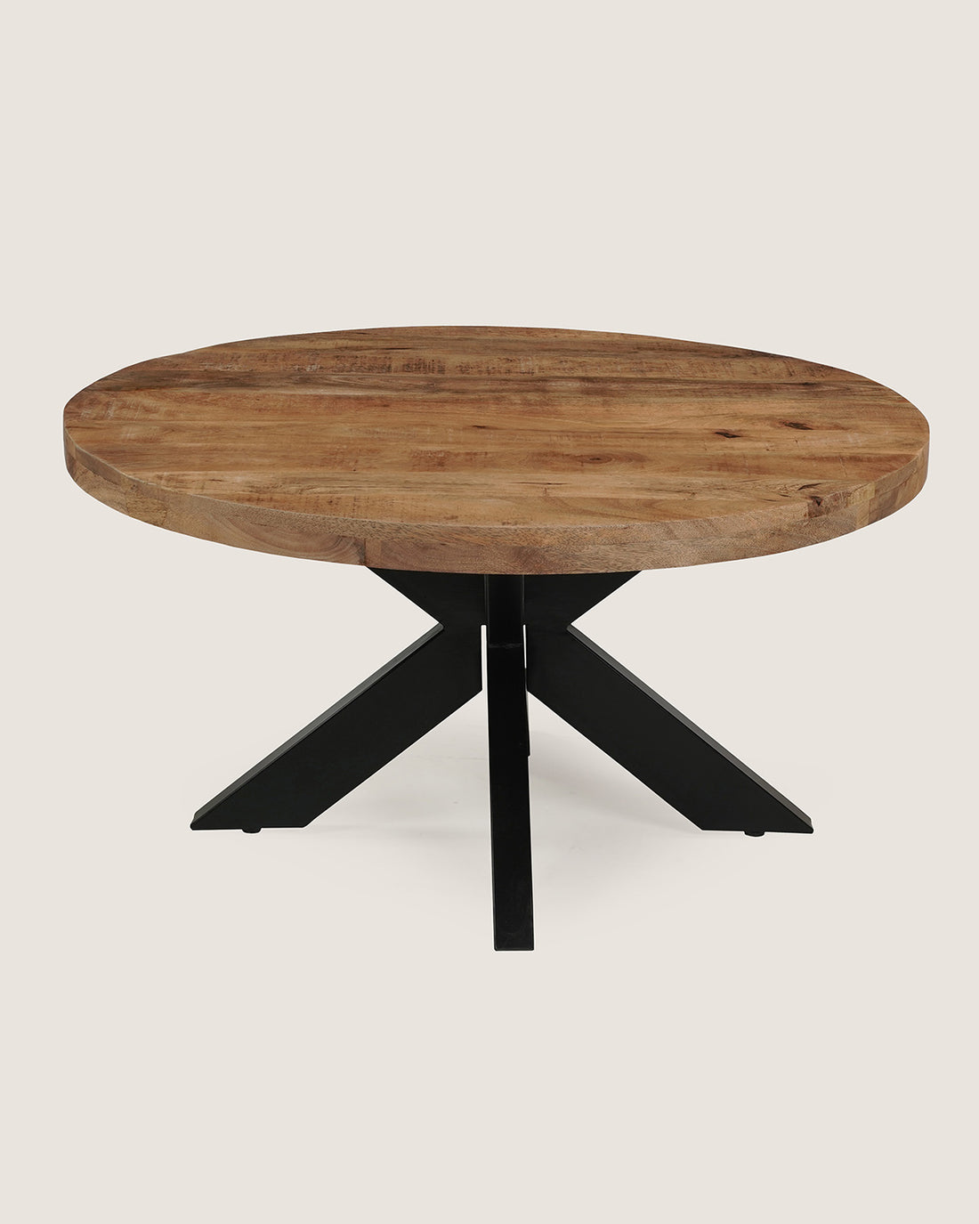 Eettafel Luca Rustic Round