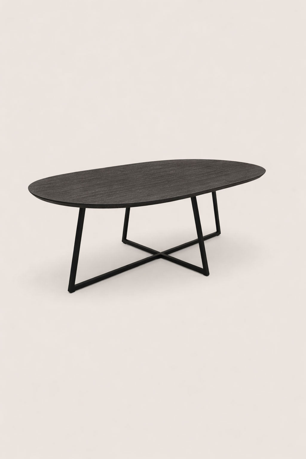 Salontafel Rachel Black - Oval | 120 cm