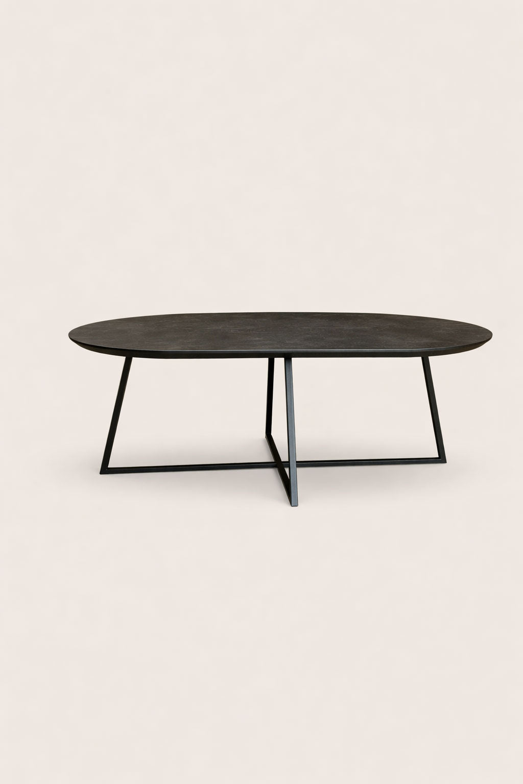 Salontafel Rachel Black - Oval | 120 cm