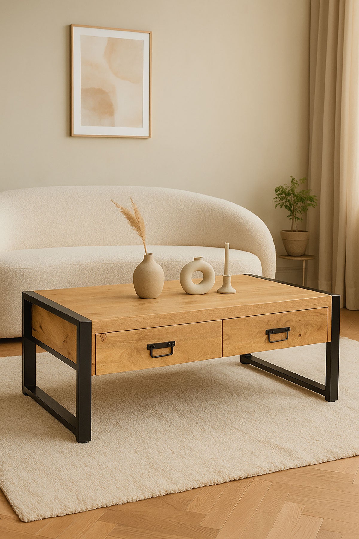 Salontafel Rio Natural - Twee Lades