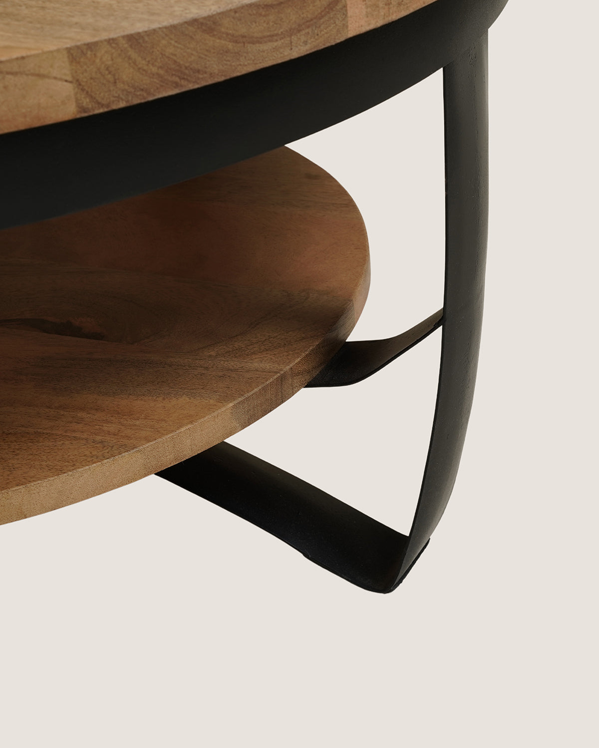 Salontafel Violet Natural - Round | 90 cm