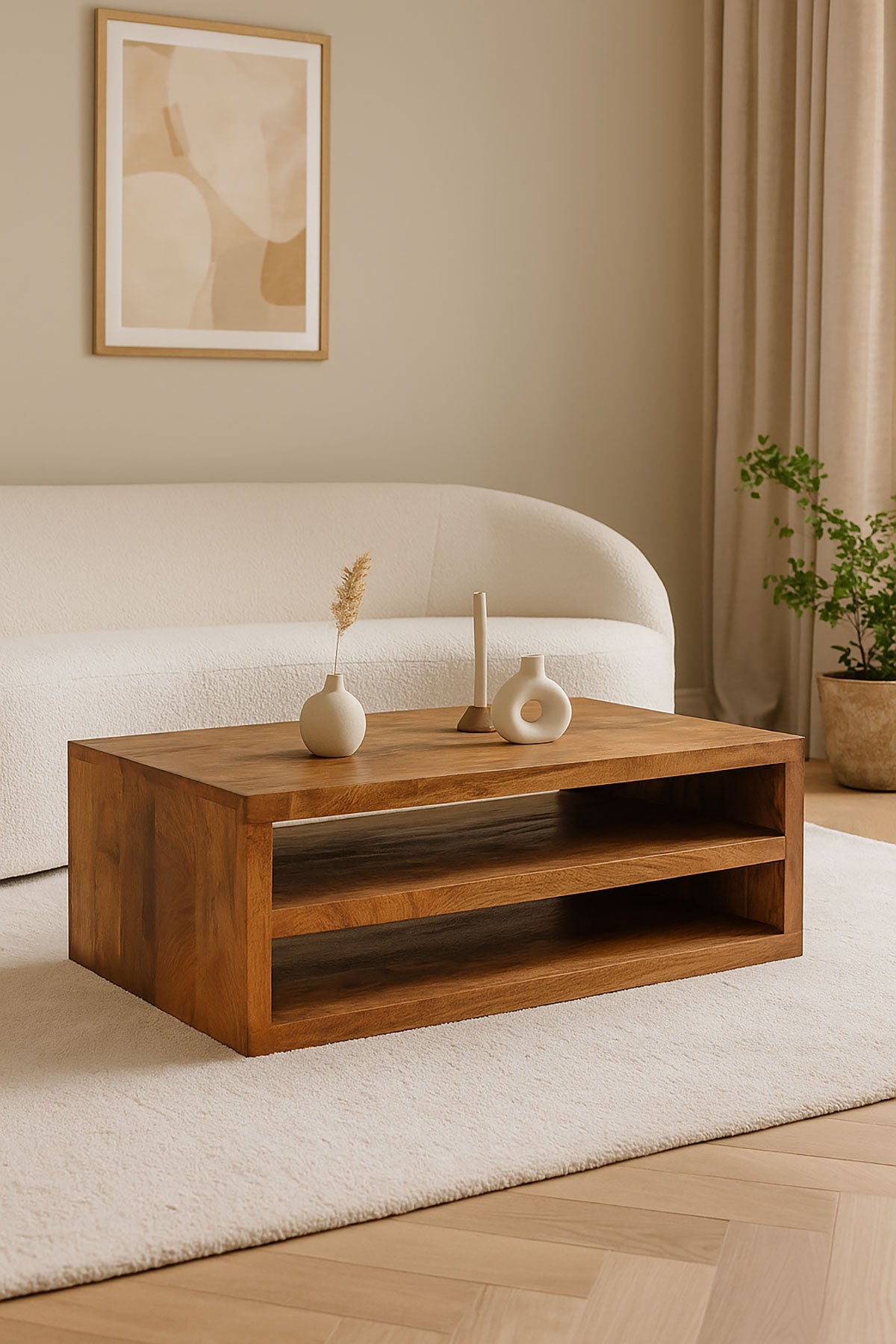 Salontaffel Hugo Brown | 110 cm