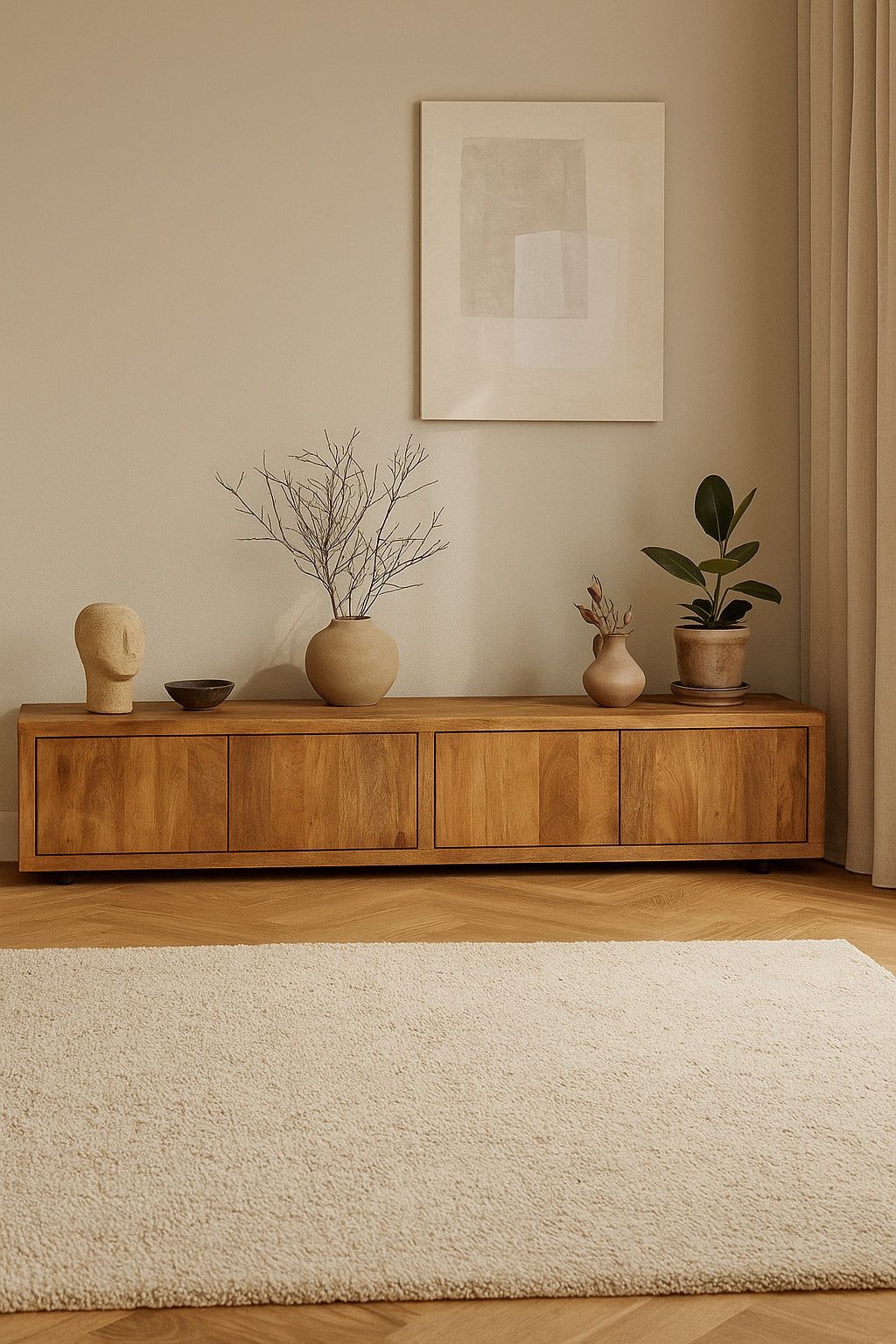 Tv Meubel Hugo Brown | 210 cm