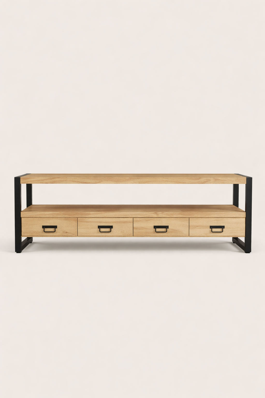 Rio TV Cabinet Natural – 4 Drawers | 180 cm