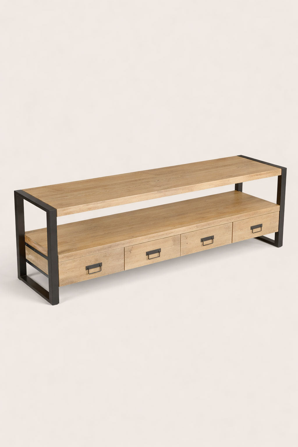 Rio TV Cabinet Natural – 4 Drawers | 180 cm