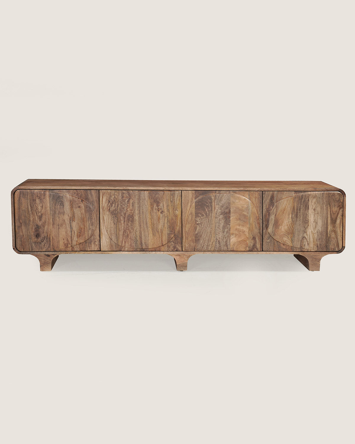 TV-meubel Niva Bruin - 4 Deurs | 200 cm