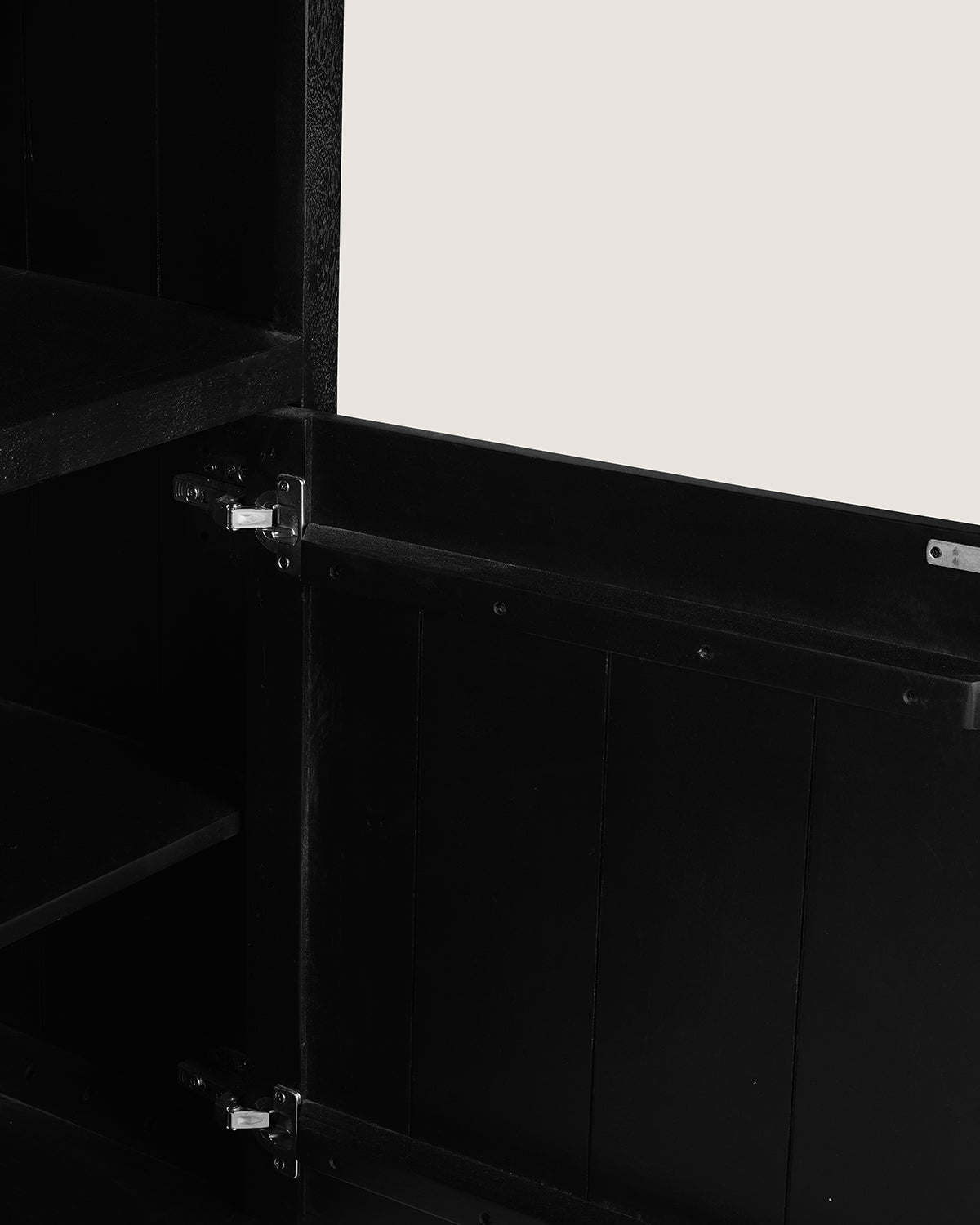 Vakkenkast Hugo Black | 120 cm