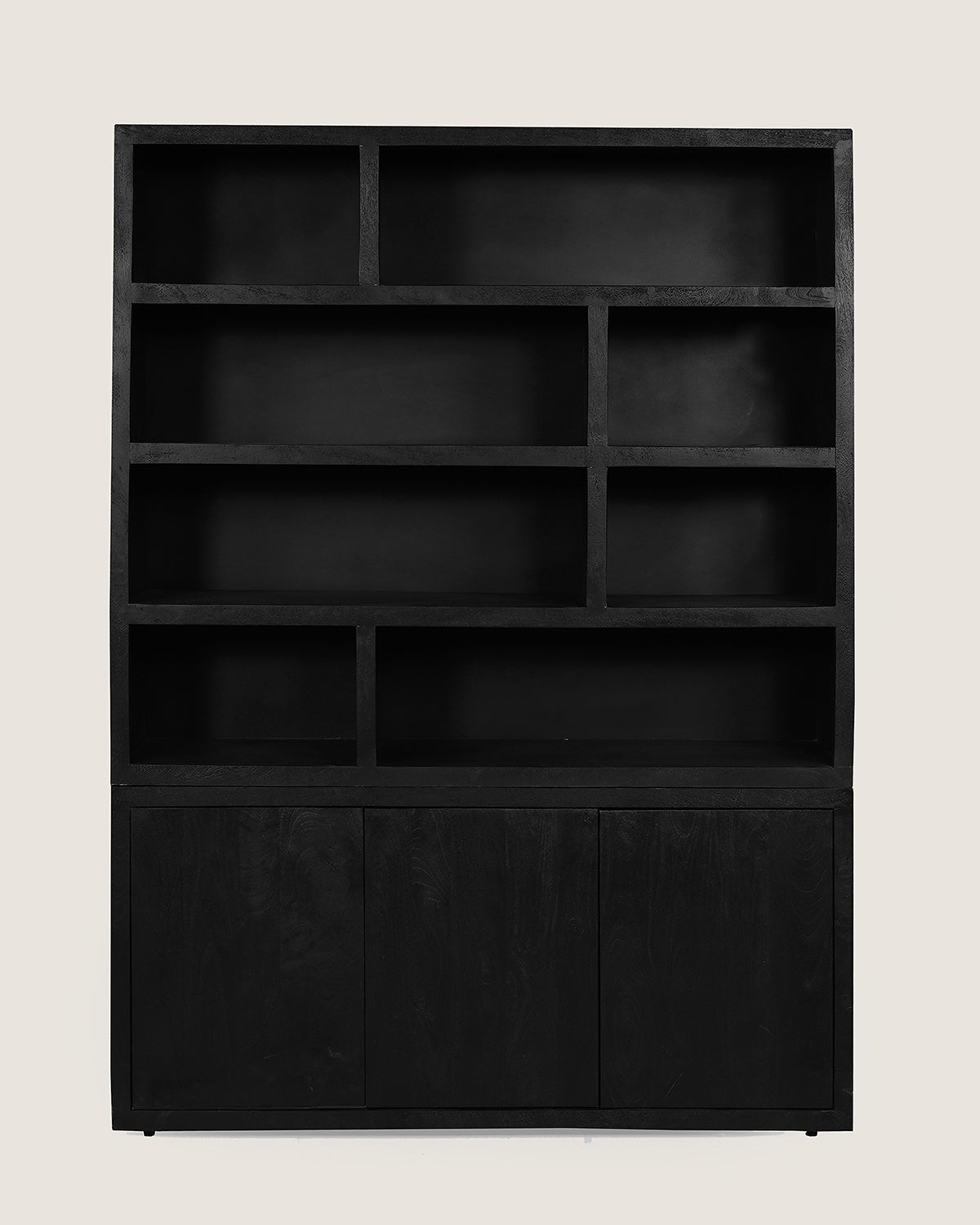 Vakkenkast Hugo Black | 150 cm