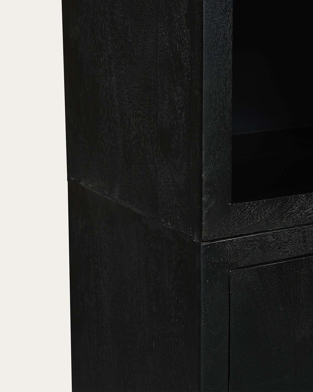 Vakkenkast Hugo Black | 150 cm