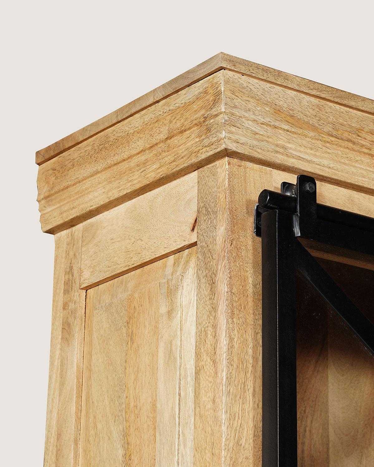 Vitrinekast Oliver Natural | 120 cm