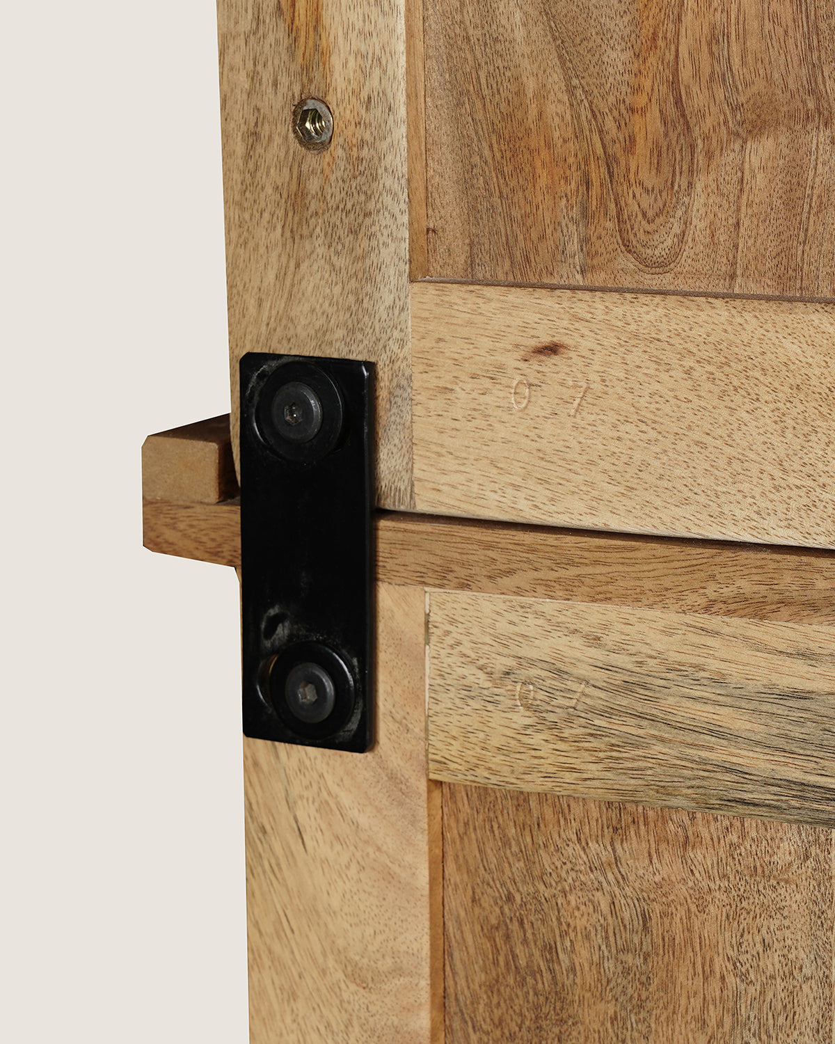 Vitrinekast Oliver Natural | 200 cm